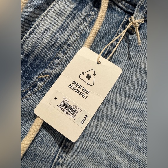 NEW Lucky Brand Light Blue Wide Leg Jeans - Picture 6 of 13